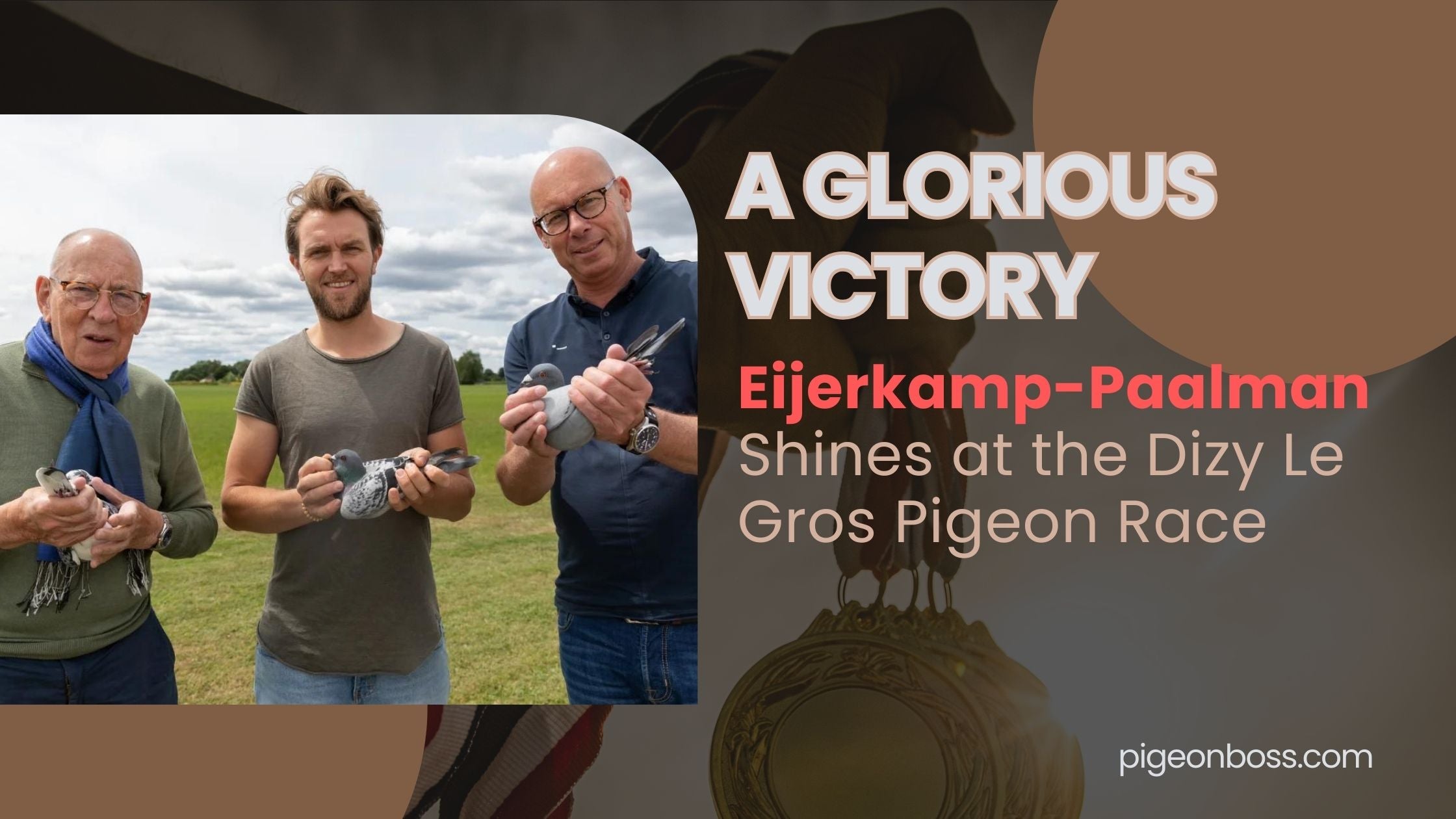 A Glorious Victory: Eijerkamp-Paalman Shines at the Dizy Le Gros Pigeon Race