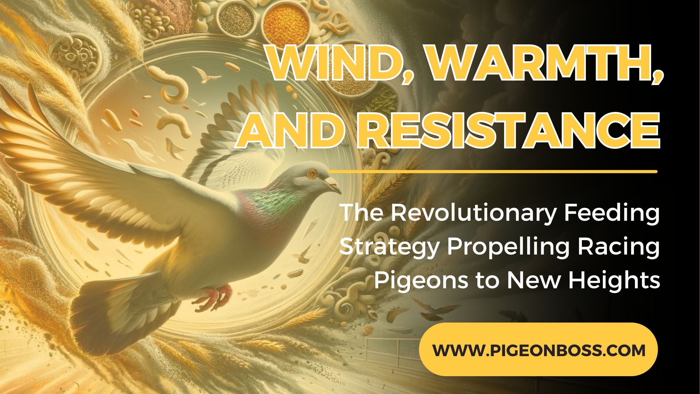 Wind, Warmth, and Resistance: The Revolutionary Feeding Strategy Propelling Racing Pigeons to New Heights