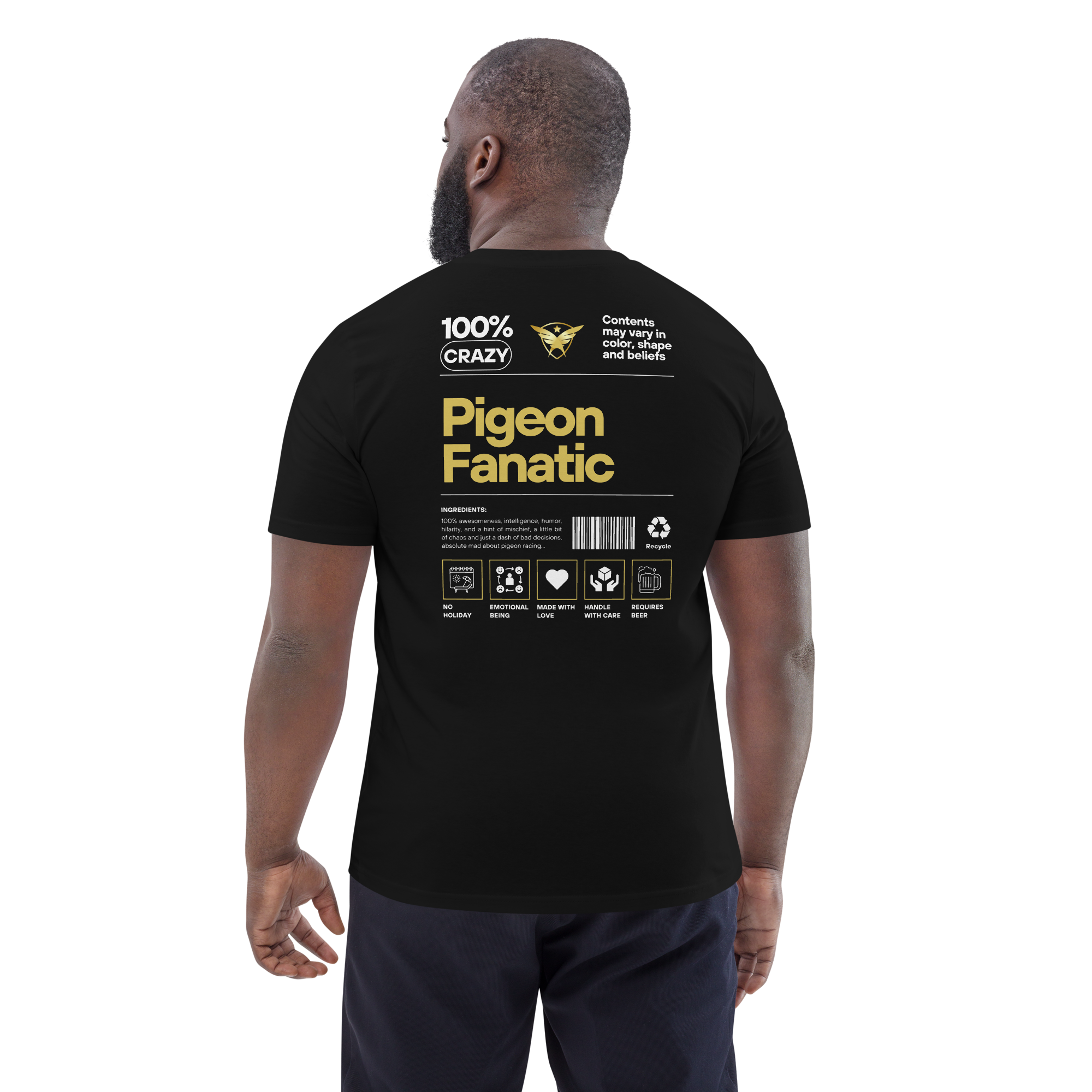 Racing Pigeon Fanatic T-shirt