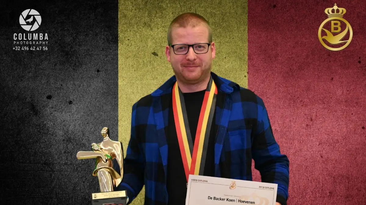 Koen De Backer Pigeons: the Barcelona machine from Hoevenen