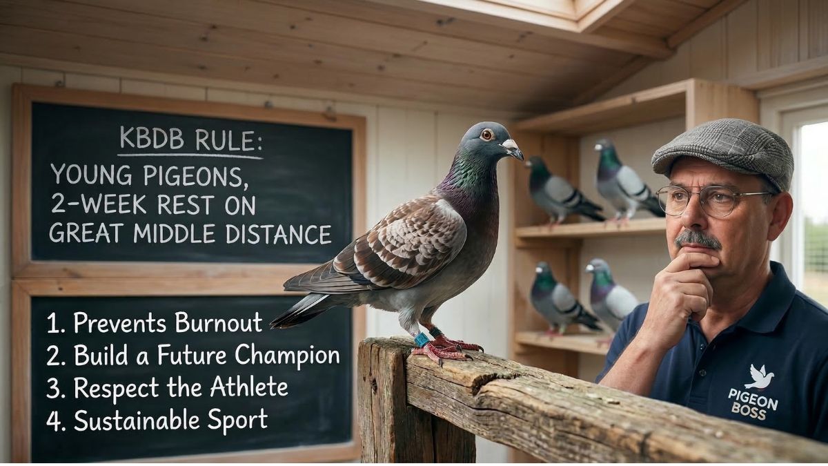 KBDB Rule For Young Racing Pigeons