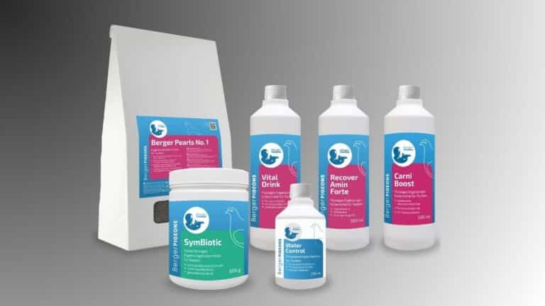 Berger Products, The Best available supplements for Racign Pigeons