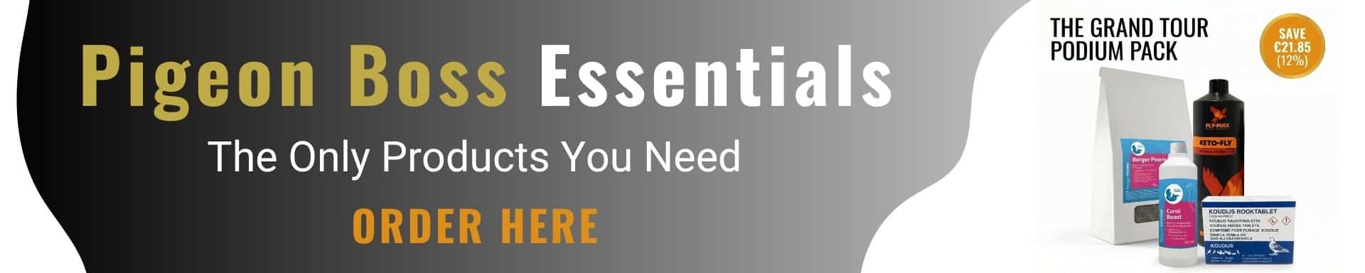 Pigeon Boss essentials Shop, The Only Products you need to keep your pigeons in top condition.