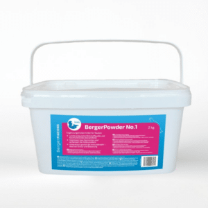 BergerPIGEONS Berger Powder No.1 2kg bucket of functional supplement powder for racing pigeon gut health and immunity support
