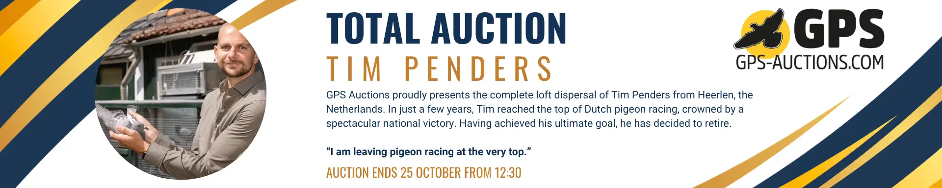 Tim Penders Claims Glorious Victory and Wins National Issoudun Against 21,046 Pigeons